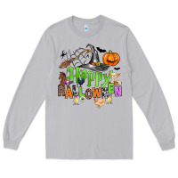 Moon Dust happy halloween farm animals Long Sleeve Tee - Zillion Design Studio