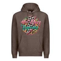 Coffee hot mess express Premium Hoodie - MaliasSmallBusiness