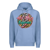Colony Blue hot mess express Premium Hoodie - MaliasSmallBusiness