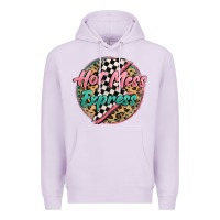 Lilac hot mess express Premium Hoodie - MaliasSmallBusiness
