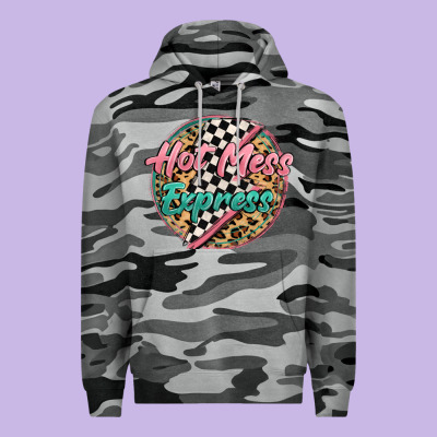 Hot Mess Express Premium Hoodie Designed By Maliassmallbusiness