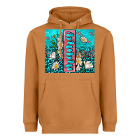 Meerkat turquoise leopard mama Heavyweight Hoodie - AdoDesignShop