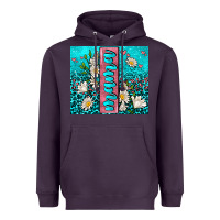 Plum turquoise leopard mama Heavyweight Hoodie - AdoDesignShop