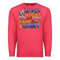 Cardinal eight night and eight light for hanukkah Premium Sweatshirt - AdoDesignShop