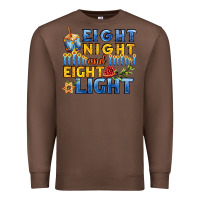 Chestnut eight night and eight light for hanukkah Premium Sweatshirt - AdoDesignShop