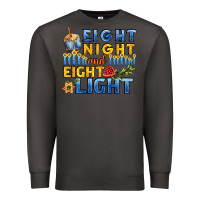 Smoke eight night and eight light for hanukkah Premium Sweatshirt - AdoDesignShop