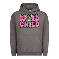 Pigment Tornado wild child pink skeleton Urban Hoodie - MaliasSmallBusiness