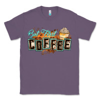 Lavender but first coffee Classic Tee - Zillion Design Studio