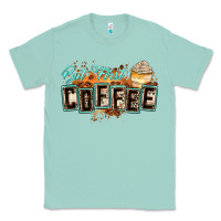 Seafoam but first coffee Classic Tee - Zillion Design Studio