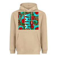 Mushroom rose leopard mama Heavyweight Hoodie - AdoDesignShop