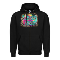 Black summer vibes Zipper Hoodie - SublimationCraftShop