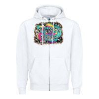 White summer vibes Zipper Hoodie - SublimationCraftShop