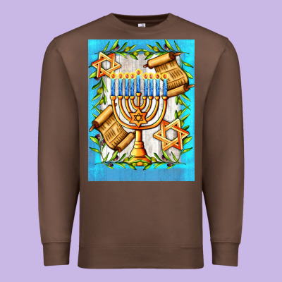 Candlestick With Parchment Premium Sweatshirt Designed By Adodesignshop