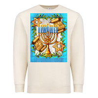 Sandshell candlestick with parchment Premium Sweatshirt - AdoDesignShop