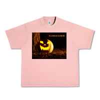 Salmon Halloween Is Coming Urban Heavy Tee - Unal Design