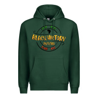 Sports Green black history Premium Hoodie - MaliasSmallBusiness