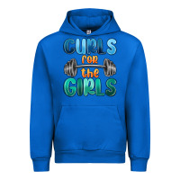Cobalt curls for the girls Urban Hoodie - MaliasSmallBusiness