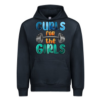 Navy curls for the girls Urban Hoodie - MaliasSmallBusiness