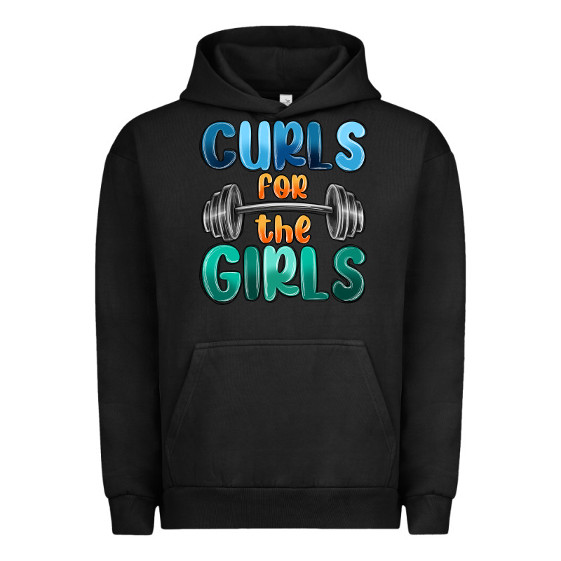 Curls For The Girls Urban Hoodie by MaliasSmallBusiness | Teevron