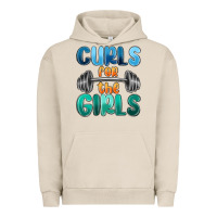 Pigment French Oak curls for the girls Urban Hoodie - MaliasSmallBusiness
