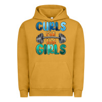 Pigment Peanut Butter curls for the girls Urban Hoodie - MaliasSmallBusiness