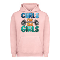 Pigment Salmon curls for the girls Urban Hoodie - MaliasSmallBusiness
