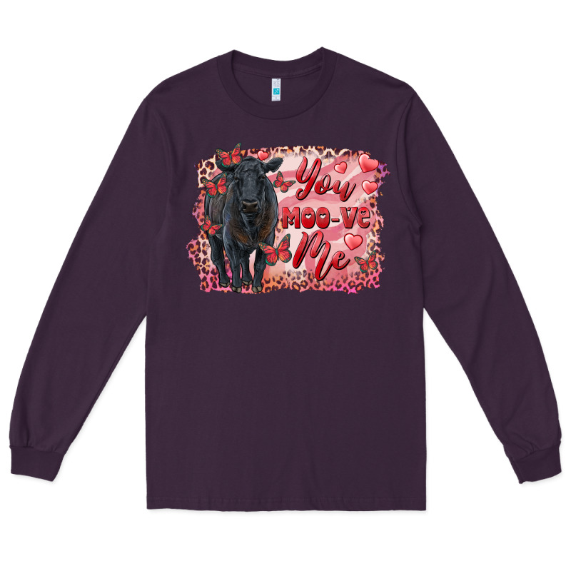 You Moo Ve  Me Black Angus Long Sleeve Tee by RanaPortraitStore | Teevron