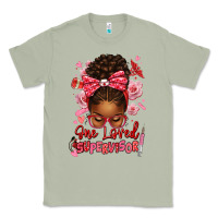 Matcha one loved supervisor afro messy bun Classic Tee - texasbilliewilder