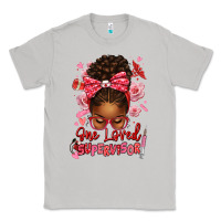 Moon Dust one loved supervisor afro messy bun Classic Tee - texasbilliewilder
