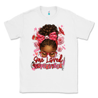 White one loved supervisor afro messy bun Classic Tee - texasbilliewilder