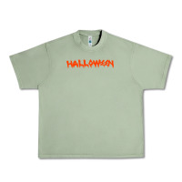 Oil Green halloween Urban Heavy Tee - Unal Design