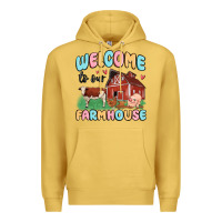 Antique Gold welcome to our farmhouse Premium Hoodie - MaliasSmallBusiness