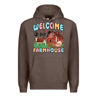 Coffee welcome to our farmhouse Premium Hoodie - MaliasSmallBusiness