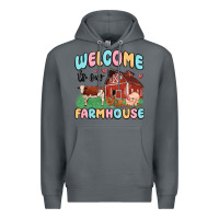 Rock welcome to our farmhouse Premium Hoodie - MaliasSmallBusiness