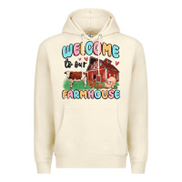 Sandshell welcome to our farmhouse Premium Hoodie - MaliasSmallBusiness