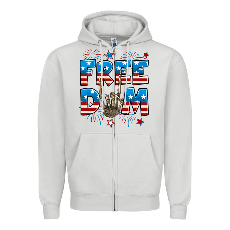 Freedom Rock Hand Zipper Hoodie by Neo Western | Teevron