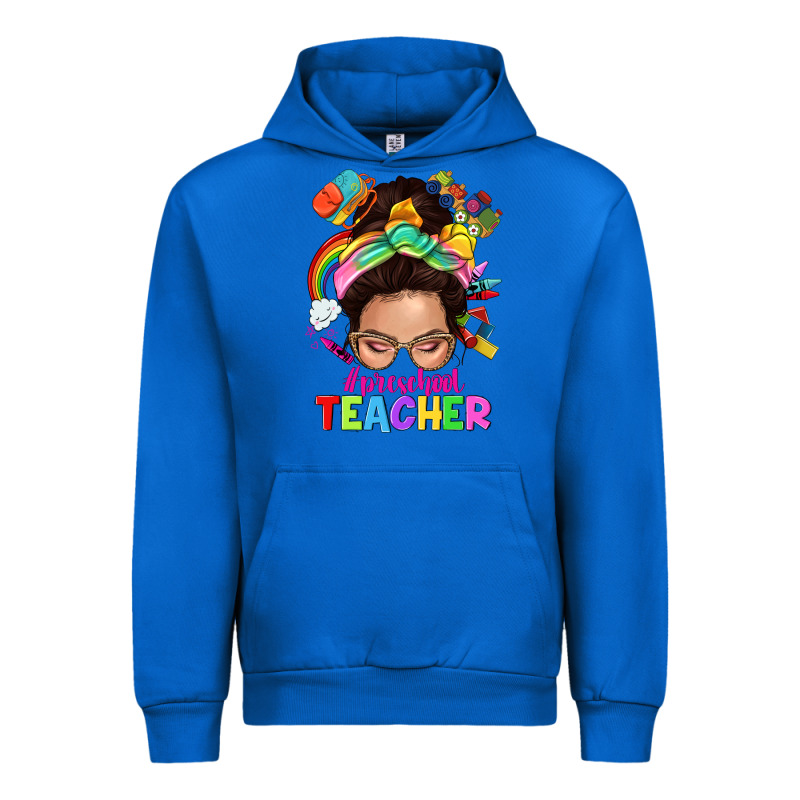 Preschool Teacher Urban Hoodie by NancyCooperArtShop | Teevron