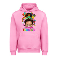 Fuchsia Pink preschool teacher Urban Hoodie - NancyCooperArtShop