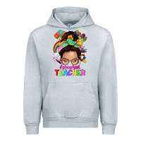 Heather Grey preschool teacher Urban Hoodie - NancyCooperArtShop