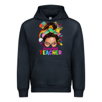 Navy preschool teacher Urban Hoodie - NancyCooperArtShop