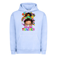 Pigment Grape Ice preschool teacher Urban Hoodie - NancyCooperArtShop
