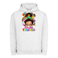 Pigment Lunar Rock preschool teacher Urban Hoodie - NancyCooperArtShop