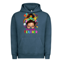 Pigment Midnight Navy preschool teacher Urban Hoodie - NancyCooperArtShop