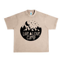 French Oak Live Love Camp Urban Heavy Tee - Unal Design