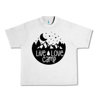 Lunar Rock Live Love Camp Urban Heavy Tee - Unal Design