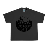 Pigment Black Live Love Camp Urban Heavy Tee - Unal Design