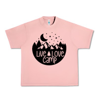 Salmon Live Love Camp Urban Heavy Tee - Unal Design