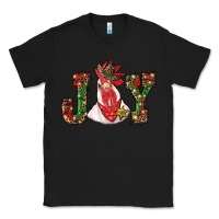 Black christmas joy with rooster Classic Tee - RanaPortraitStore