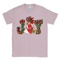 Lilac christmas joy with rooster Classic Tee - RanaPortraitStore