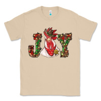 Mushroom christmas joy with rooster Classic Tee - RanaPortraitStore